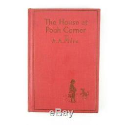 La Maison À Pooh Corner A. A. Milne + Ernest Shepard First American Edition 1928
