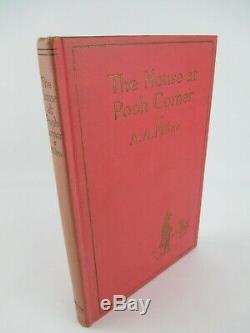 La Maison À Pooh Corner A. A. Milne + Ernest Shepard First American Edition 1928
