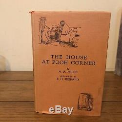 La Maison À Pooh Corner, A Milne (1928), U. K, True Première Édition