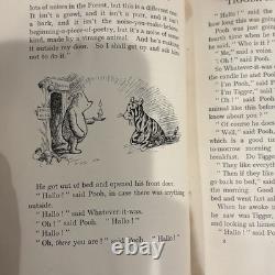 La Maison au coin de Pooh, A. A. Milne, 1928 édition de luxe, véritable première édition déclarée, Winnie