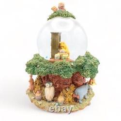 La maison musicale rare de l'arbre de Disney Winnie l'ourson et ses amis Globe de neige - À LIRE