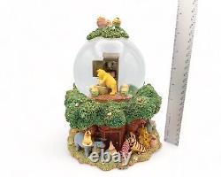 La maison musicale rare de l'arbre de Disney Winnie l'ourson et ses amis Globe de neige - À LIRE