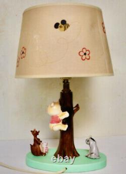 Lampe de table vintage Winnie l'ourson