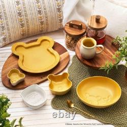 Le Creuset Disney Winnie l’Ourson Service de table de 3 pièces Quince Yellow Nutmeg Neuf