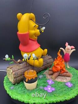 Le Diney Le De Seulement 500 Rare Htf Pooh & Piglet Balloon Scène Big Figure
