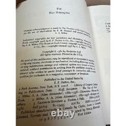 Le Tao de Winnie l’Ourson Benjamin Hoff 1982 première édition relié livre Winnie l’Ourson