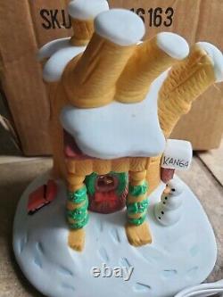 Le Vtg 1991 Kanga Kangaroo's Lit Tree House Winnie The Pooh Christmas Village