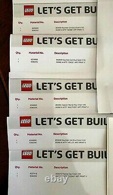 Lego All 5 Winnie The Pooh Limited Edition Prints Vip Sketches Intact