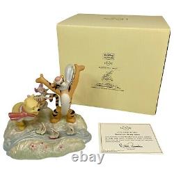 Lenox Classic Disney Showcase Collection Figurine Rare Mib De La Course De Bateau Blustery