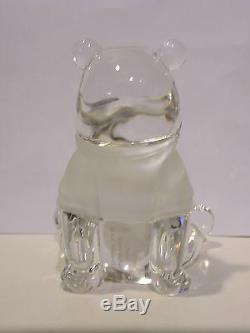 Lenox Disney Crystal Flutterby Ami Sculpture Nouveau Dans Box Coa Winnie L'ourson