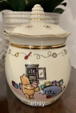 Lenox Disney Winnie The Pooh The Pooh Honey Pot Canisters With Box Beautiful