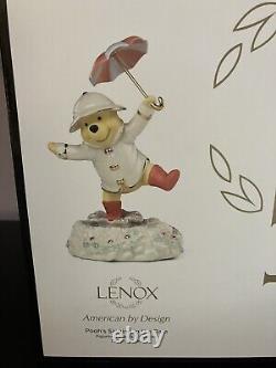 Lenox Disney Winnie l'Ourson RETRAITÉ Chantant Sous la Pluie
