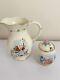 Lenox Disney Winnie L'ourson Porcelaine Dorée 24 Carats Pichet & Pot à Miel