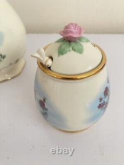 Lenox Disney Winnie l'ourson Porcelaine Dorée 24 carats Pichet & Pot à Miel