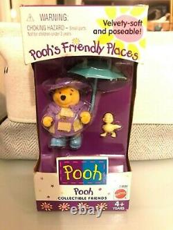 Les Endroits Accueillants De Pooh Amis Collectionnables 1999 Pooh, Piglet, Eeyore, Tigger