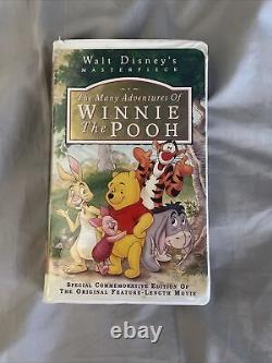 Les nombreuses aventures de Winnie l'ourson (VHS, 1996)