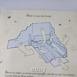 Livre pop-up Winnie l’ourson, rare, vintage, bon état, cadeau pour enfant, Japon
