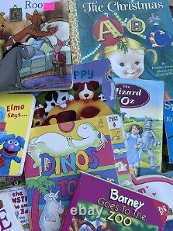 Livres d'images pour enfants Sandra Boynton, Sesame Street, Winnie l'Ourson, Llama 100.