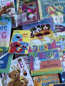 Livres d'images pour enfants Sandra Boynton, Sesame Street, Winnie l'Ourson, Llama 100.