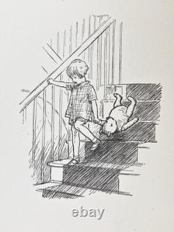 Livres de 1935 WINNIE L'OURSON vintage TIGROU & AMIS Bébé A MILNE ours en peluche