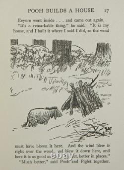 Livres de 1935 WINNIE L'OURSON vintage TIGROU & AMIS Bébé A MILNE ours en peluche