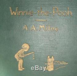 Lot Antique Winnie L'ourson Editions Original Methuen Publisher Three Classics