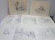 Lot De 9 Winnie L'ourson Illustration Croquis D'ernest Howard Shepard Angleterre