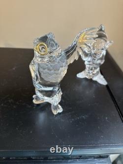 Lot de 14 figurines en cristal Lenox Disney Winnie l'Ourson, toutes dorées