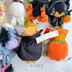 Lot de 18 peluches Vintage Winnie l'ourson de la boutique Disney Store, retraitées