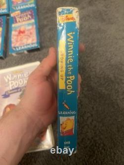 Lot de 19 cassettes VHS de Winnie l'ourson