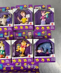 Lot de 9 figurines de collection Winnie l’Ourson Mattel vintage 1997, neuves en boîte