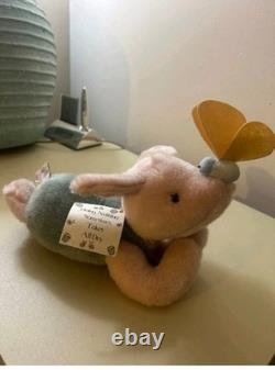 Lot de peluches Vntg Gund Classic Pooh : Lapin, Porcinet, Bourriquet, Tigrou, Winnie l'Ourson, Ours de Pâques