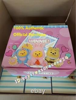MINISO Winnie l'Ourson Figurine en Vinyle de Fête Coquine en Boîte Surprise Confirmée