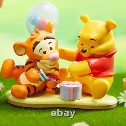 MINISO Winnie l'Ourson Série de Figurines Boîte Surprise Meilleurs Amis Jeux