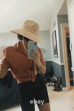 Manque De Couleur Vista Straw Hat Size S (21.6)