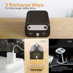Maxoak 50000mah / 185wh 99wh / 26756mah Chargeur Portable Portable Usb Externe Batterie