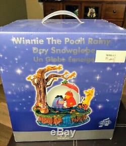 Mib Disney Winnie L'ourson Jour De Pluie Snow Globe En Boite