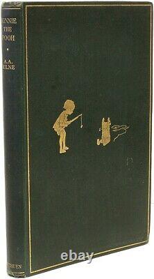 Milne, A. A. Winnie The Pooh First Edition 1926 Tissu Original
