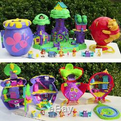 Mini Polly Pocket Winnie L'ourson Arce Bois Ballon Playset Hunny Pot Honigtopf