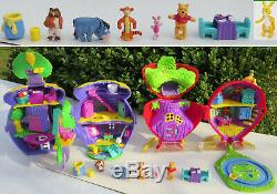 Mini Polly Pocket Winnie L'ourson Arce Bois Ballon Playset Hunny Pot Honigtopf