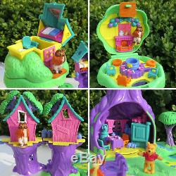 Mini Polly Pocket Winnie L'ourson Arce Bois Ballon Playset Hunny Pot Honigtopf