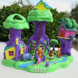 Mini Polly Pocket Winnie L'ourson Arce Bois Ballon Playset Hunny Pot Honigtopf