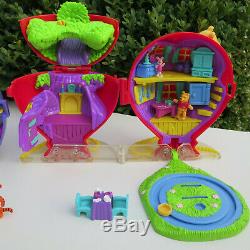 Mini Polly Pocket Winnie L'ourson Arce Bois Ballon Playset Hunny Pot Honigtopf