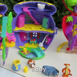 Mini Polly Pocket Winnie L'ourson Arce Bois Ballon Playset Hunny Pot Honigtopf