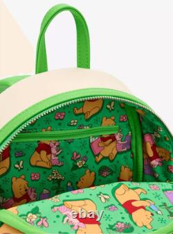 Mini sac à dos Loungefly Disney Winnie l'Ourson Porcinet & Winnie l'Ourson en train de lire