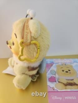 Miniso DISNEY Winnie L'OURSON Pendentif en Vinyle Peluche Adorable et Doux SECRET BEE