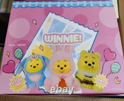 Miniso Winnie l'Ourson Poupée en Peluche Vinyle Confirmé Boîte Surprise Figurines Jouets Cadeau NOUVEAU