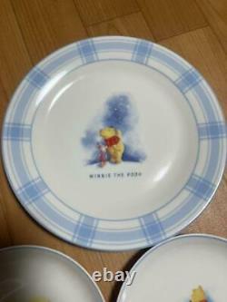 Misato Pottery Disney Winnie La Pooh Cup 5 Pièces 6 Assiettes Ensemble