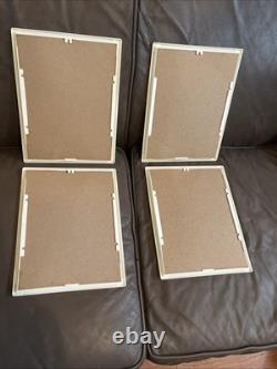 Monde de Winnie l'Ourson 1957 Ensemble de 4 Impressions Vintage Encadrées