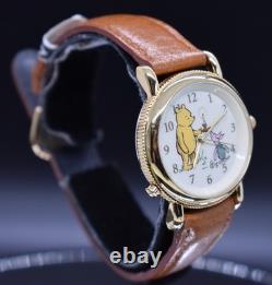 Montre vintage Timex Disney Classic Winnie l’Ourson, Porcinet, Indiglo, années 1990
